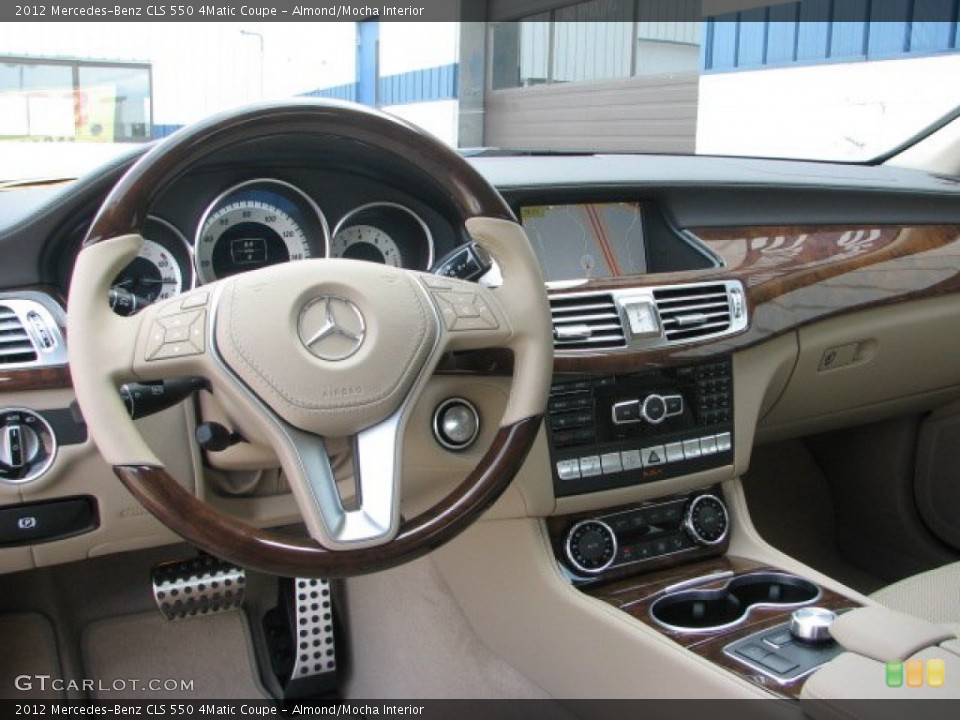 Almond/Mocha Interior Dashboard for the 2012 Mercedes-Benz CLS 550 4Matic Coupe #63708830