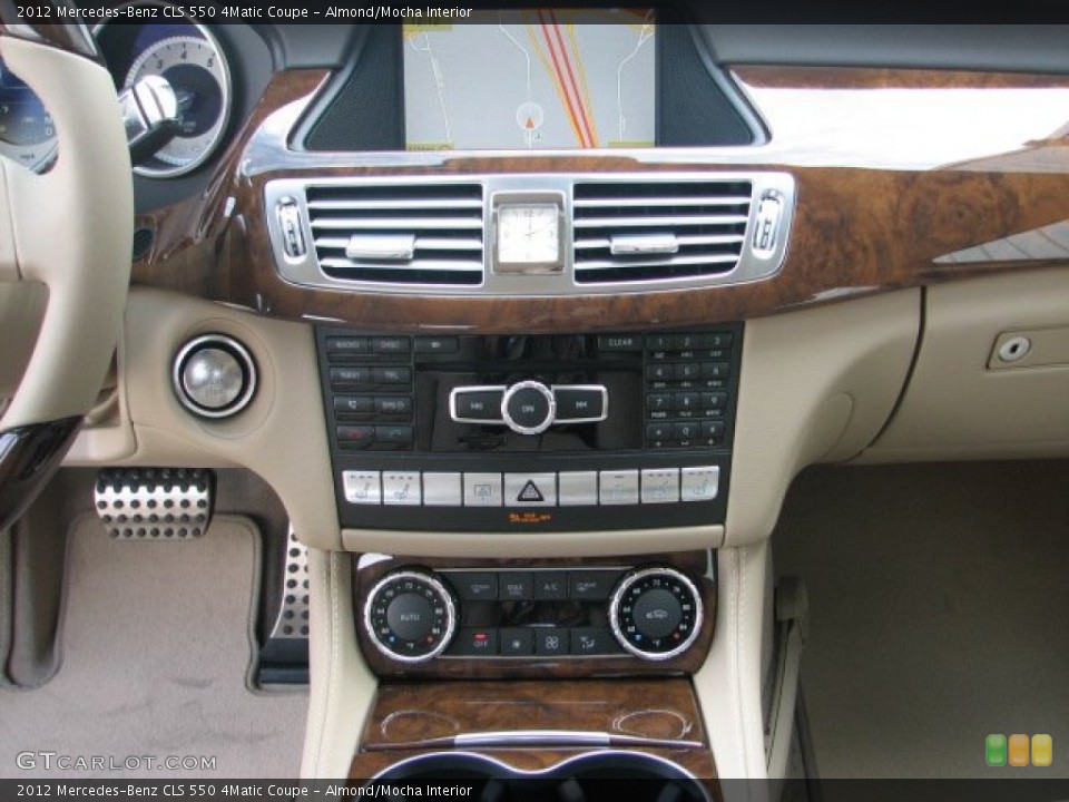 Almond/Mocha Interior Controls for the 2012 Mercedes-Benz CLS 550 4Matic Coupe #63708854