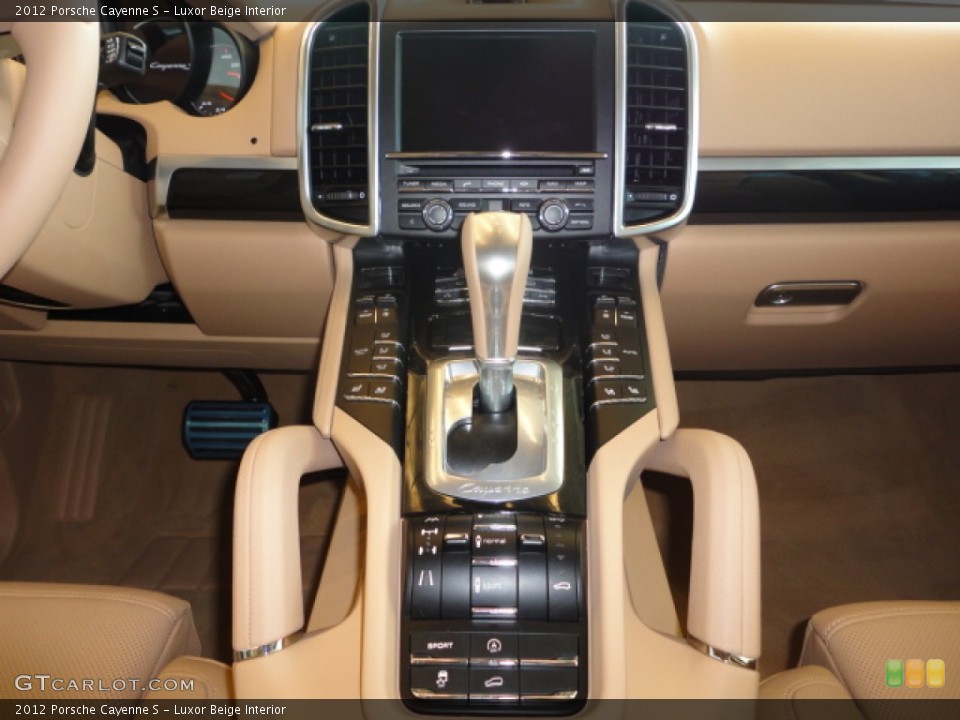 Luxor Beige Interior Transmission for the 2012 Porsche Cayenne S #63709235