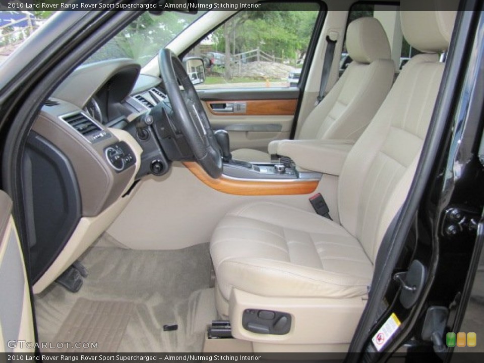 Almond/Nutmeg Stitching Interior Photo for the 2010 Land Rover Range Rover Sport Supercharged #63713959