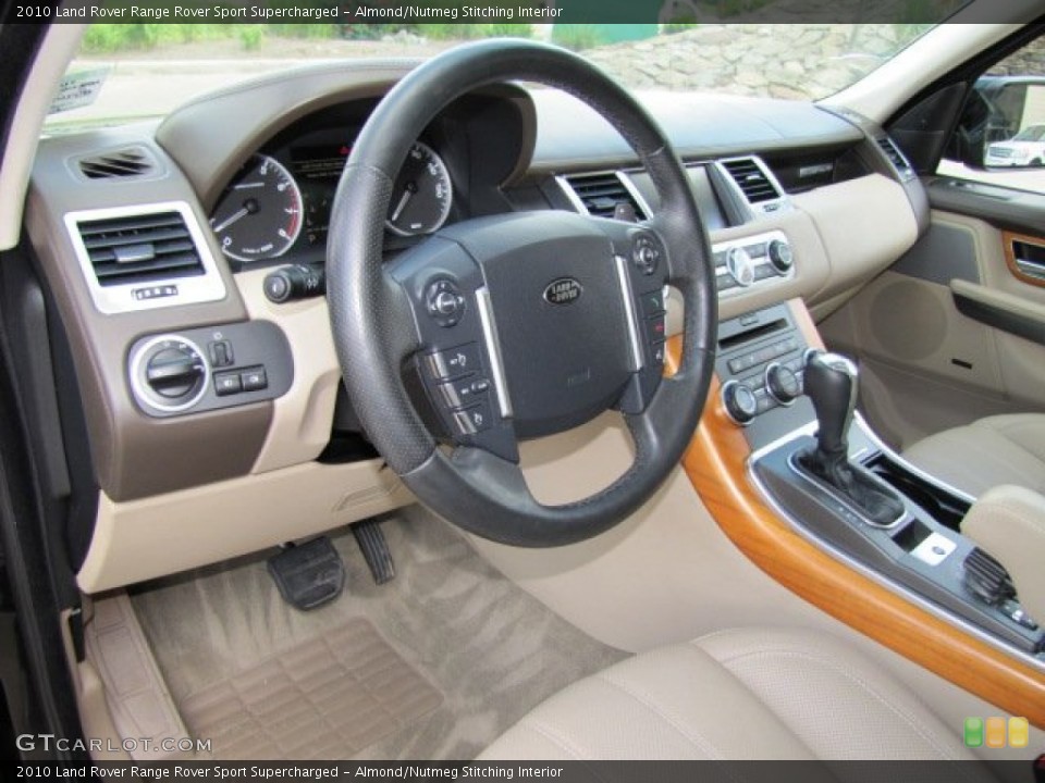 Almond/Nutmeg Stitching Interior Photo for the 2010 Land Rover Range Rover Sport Supercharged #63714007