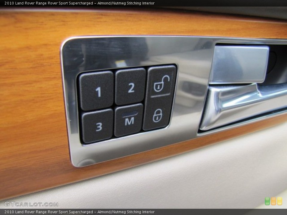 Almond/Nutmeg Stitching Interior Controls for the 2010 Land Rover Range Rover Sport Supercharged #63714139