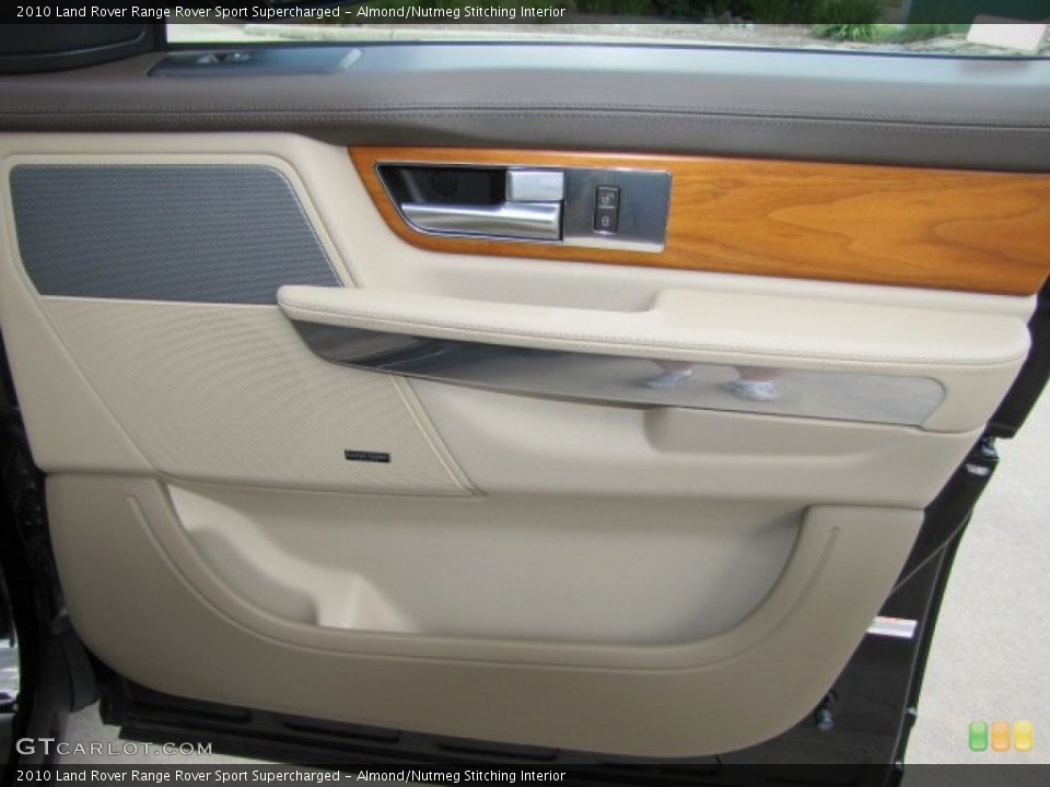 Almond/Nutmeg Stitching Interior Door Panel for the 2010 Land Rover Range Rover Sport Supercharged #63714160