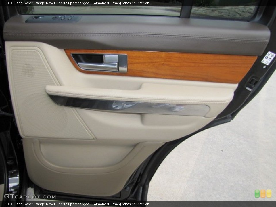 Almond/Nutmeg Stitching Interior Door Panel for the 2010 Land Rover Range Rover Sport Supercharged #63714166