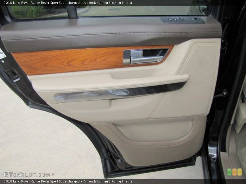 Almond/Nutmeg Stitching Interior Door Panel for the 2010 Land Rover Range Rover Sport Supercharged #63714169