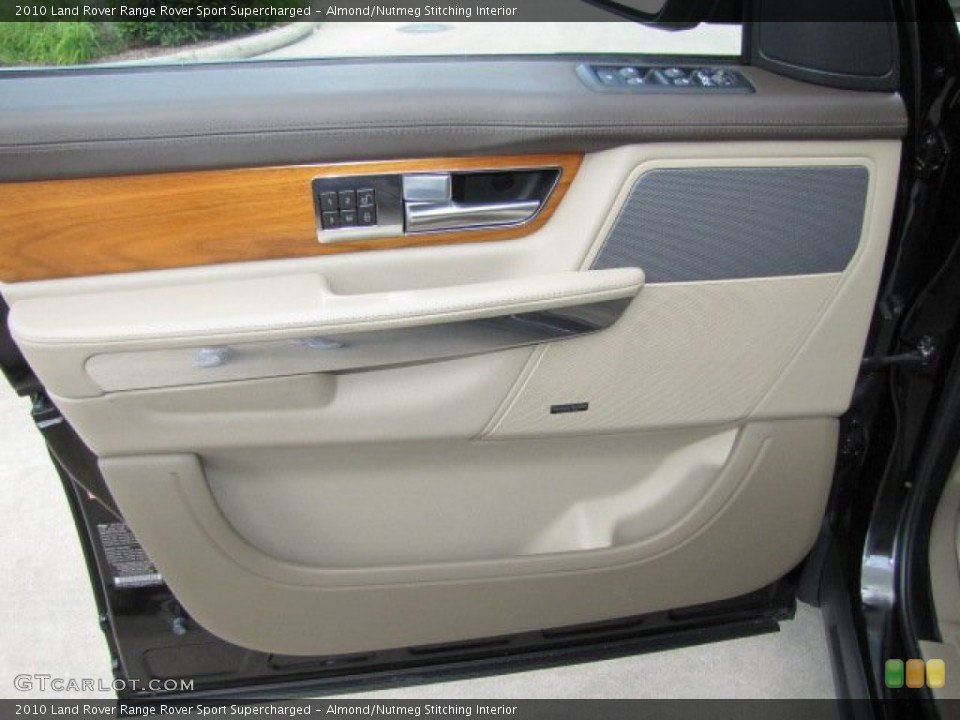 Almond/Nutmeg Stitching Interior Door Panel for the 2010 Land Rover Range Rover Sport Supercharged #63714178