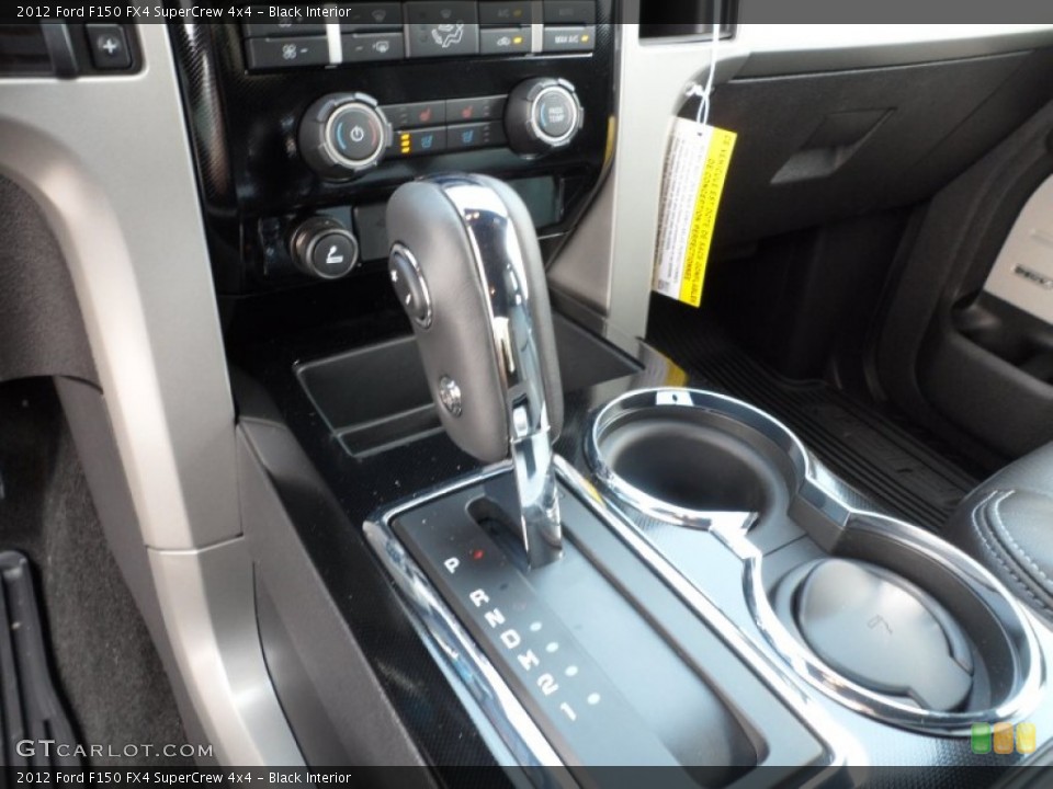 Black Interior Transmission for the 2012 Ford F150 FX4 SuperCrew 4x4 #63715867