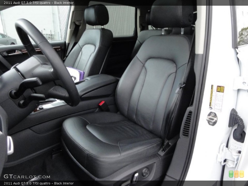 Black Interior Photo for the 2011 Audi Q7 3.0 TFSI quattro #63716530