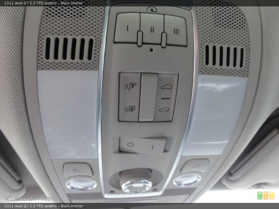 Black Interior Controls for the 2011 Audi Q7 3.0 TFSI quattro #63716887