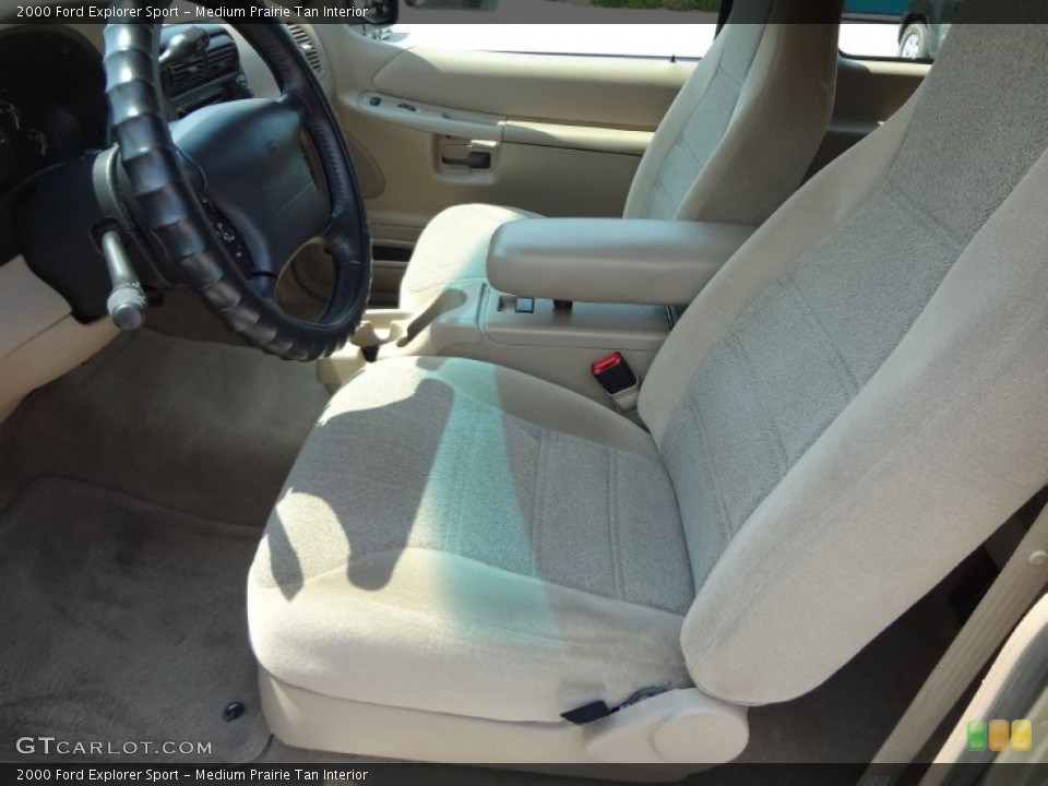 Medium Prairie Tan Interior Front Seat for the 2000 Ford Explorer Sport #63717674