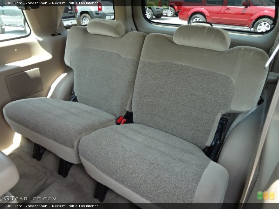 Medium Prairie Tan Interior Rear Seat for the 2000 Ford Explorer Sport #63717680