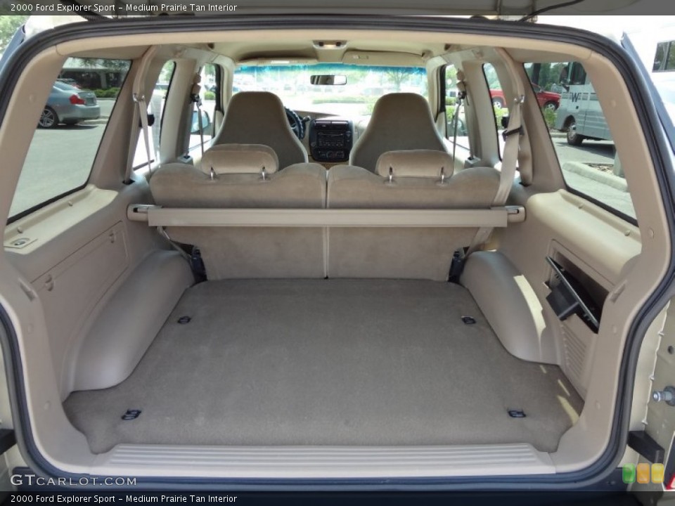 Medium Prairie Tan Interior Trunk for the 2000 Ford Explorer Sport #63717692