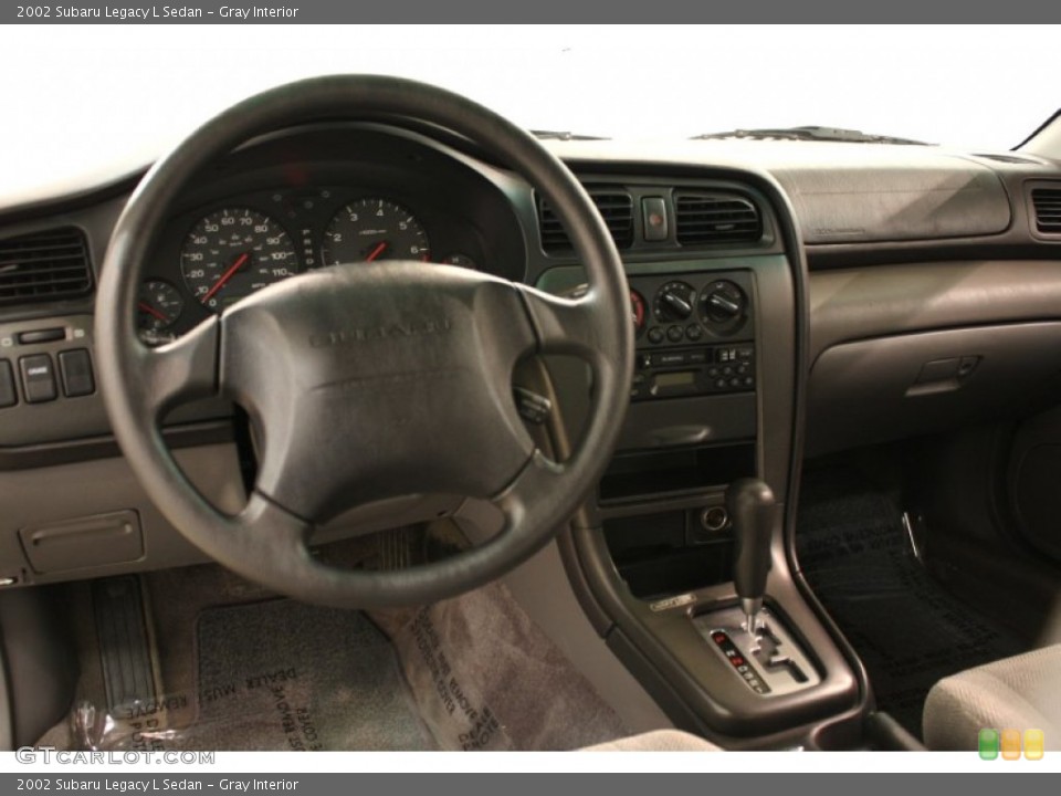 Gray 2002 Subaru Legacy Interiors