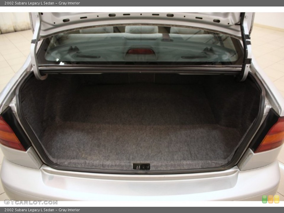 Gray Interior Trunk for the 2002 Subaru Legacy L Sedan #63728199