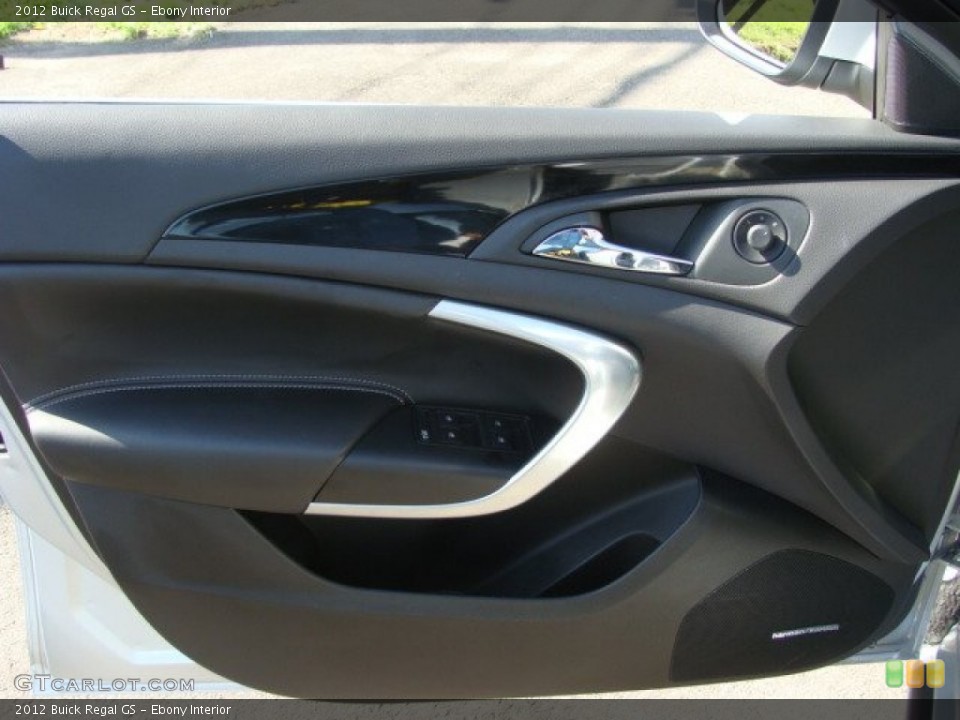 Ebony Interior Door Panel for the 2012 Buick Regal GS #63729348