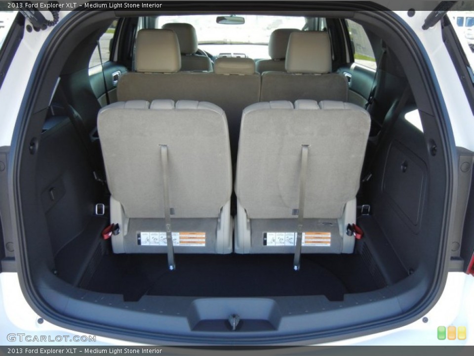 Medium Light Stone Interior Trunk for the 2013 Ford Explorer XLT #63730665