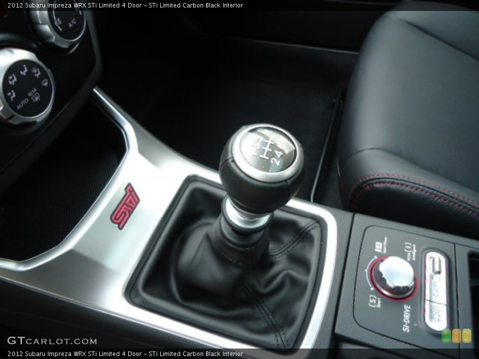 STi Limited Carbon Black Interior Transmission for the 2012 Subaru Impreza WRX STi Limited 4 Door #63731457