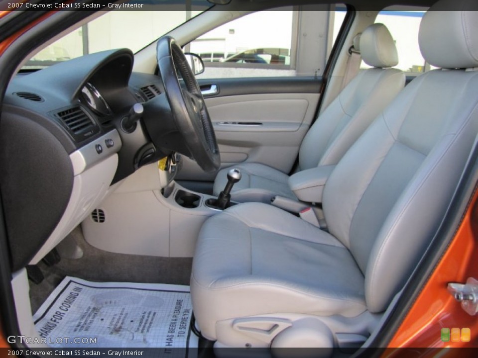 Gray Interior Photo for the 2007 Chevrolet Cobalt SS Sedan #63735639