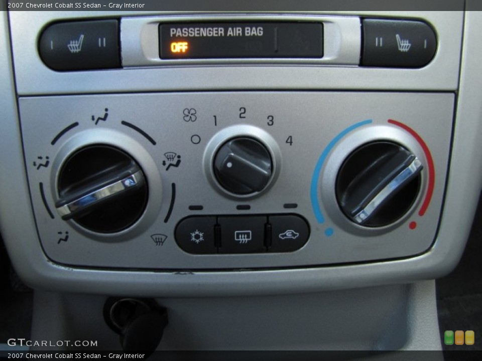 Gray Interior Controls for the 2007 Chevrolet Cobalt SS Sedan #63735732