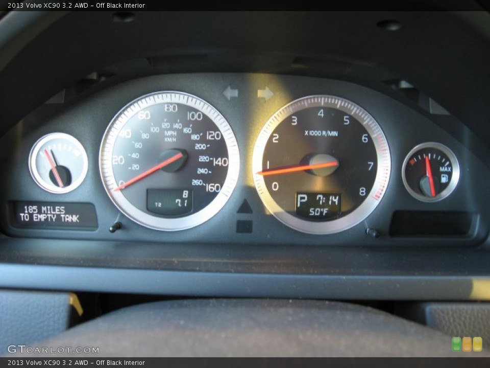 Off Black Interior Gauges for the 2013 Volvo XC90 3.2 AWD #63738102
