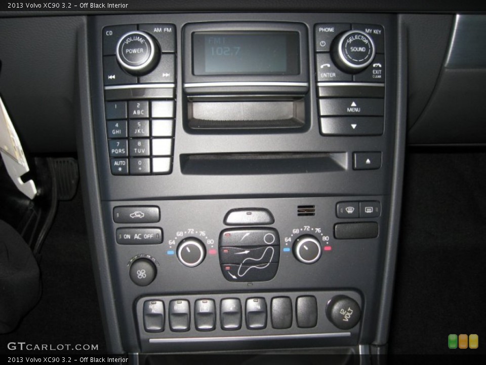 Off Black Interior Controls for the 2013 Volvo XC90 3.2 #63738324