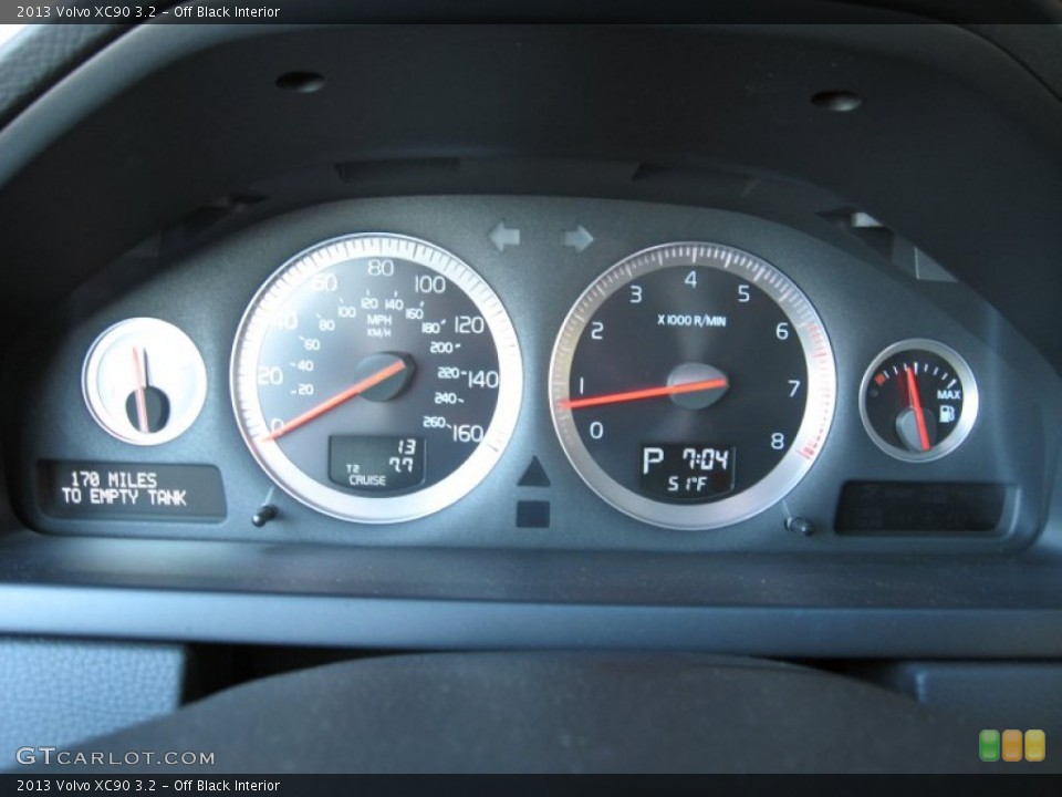 Off Black Interior Gauges for the 2013 Volvo XC90 3.2 #63738351