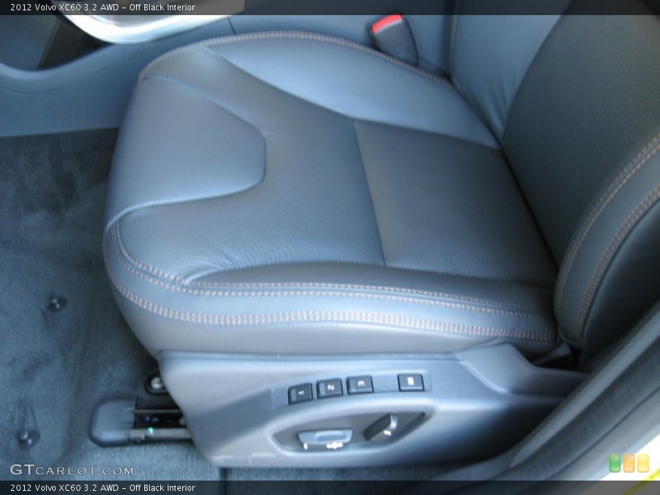 Off Black Interior Front Seat for the 2012 Volvo XC60 3.2 AWD #63738487