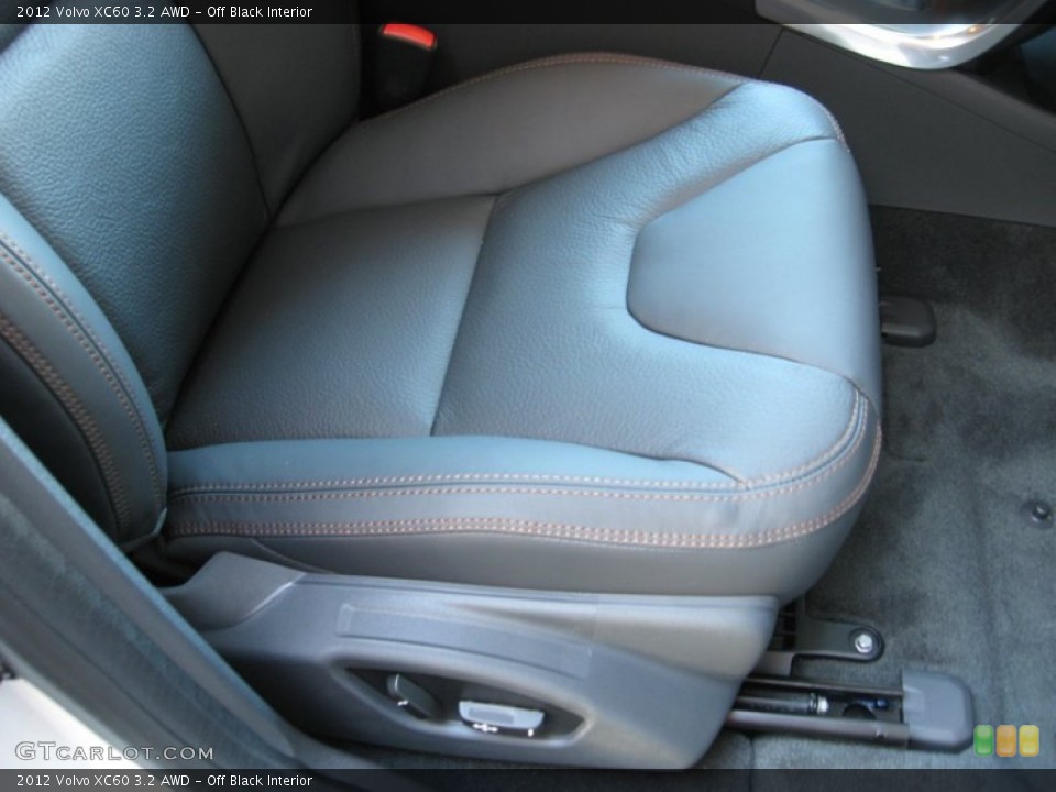 Off Black Interior Front Seat for the 2012 Volvo XC60 3.2 AWD #63738543