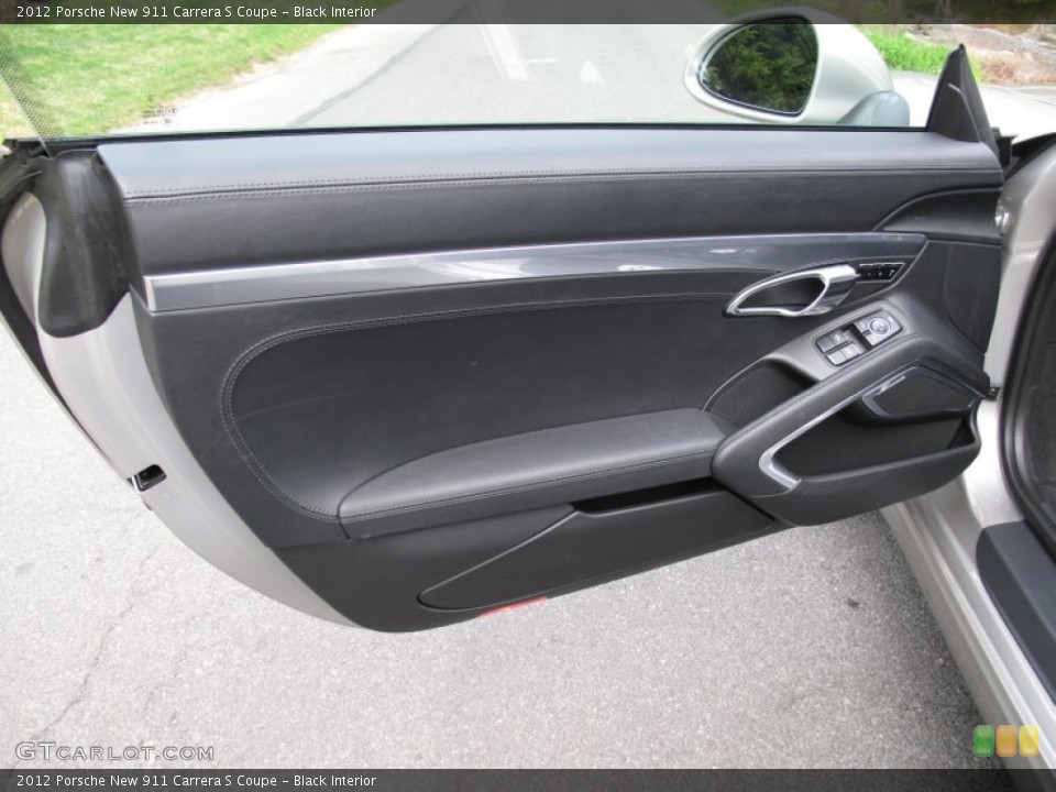 Black Interior Door Panel for the 2012 Porsche New 911 Carrera S Coupe #63741672