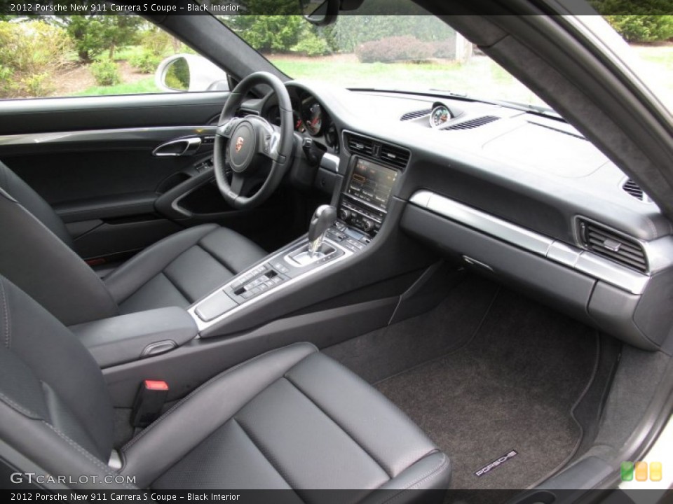 Black Interior Photo for the 2012 Porsche New 911 Carrera S Coupe #63741684