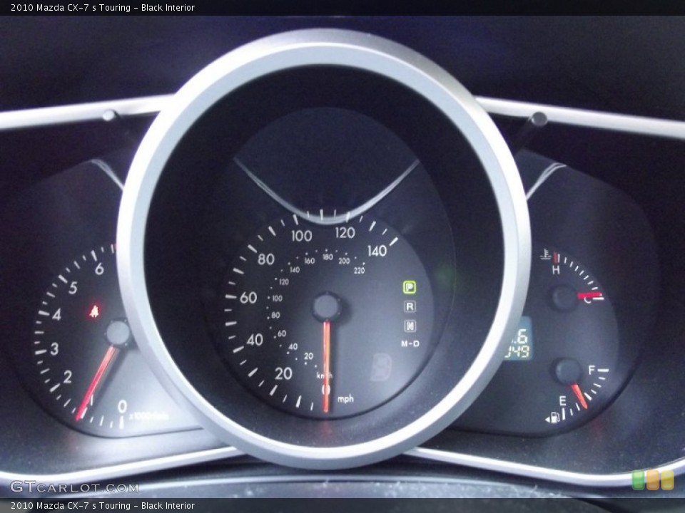 Black Interior Gauges for the 2010 Mazda CX-7 s Touring #63752781