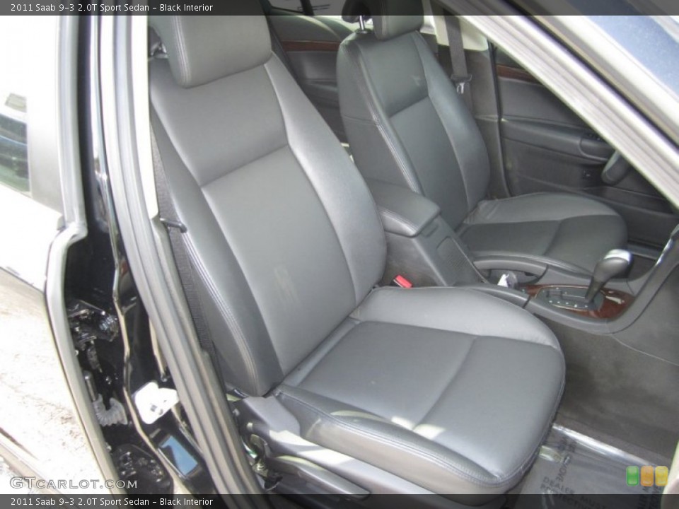 Black Interior Photo for the 2011 Saab 9-3 2.0T Sport Sedan #63753956