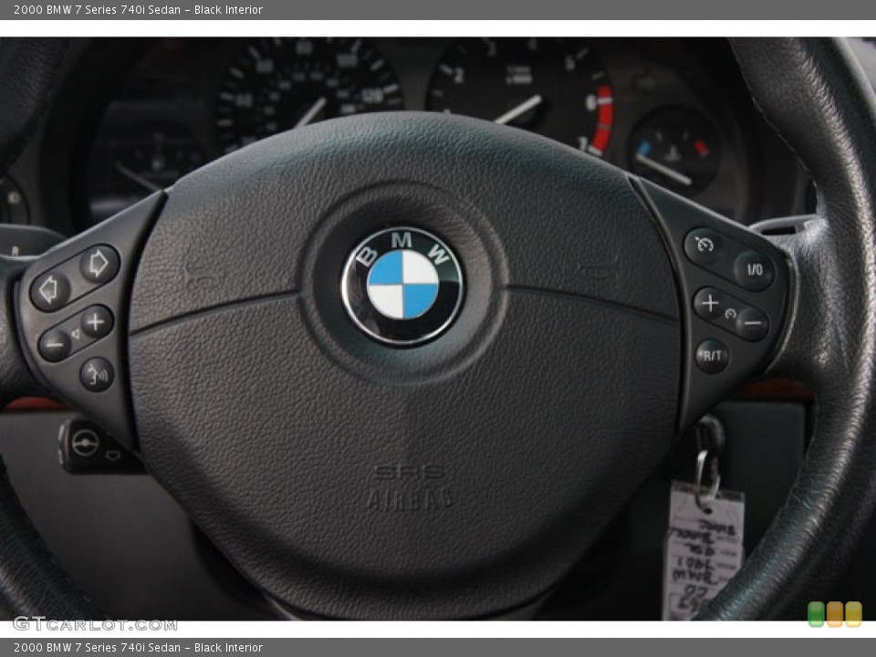 Black Interior Controls for the 2000 BMW 7 Series 740i Sedan #63754587