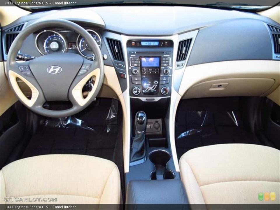 Camel Interior Dashboard for the 2011 Hyundai Sonata GLS #63754797