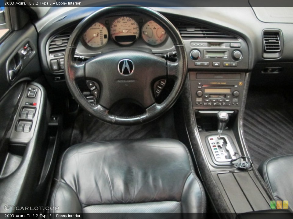 Ebony Interior Dashboard for the 2003 Acura TL 3.2 Type S #63758799