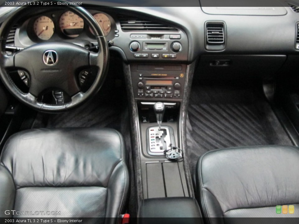 Ebony Interior Dashboard for the 2003 Acura TL 3.2 Type S #63758805