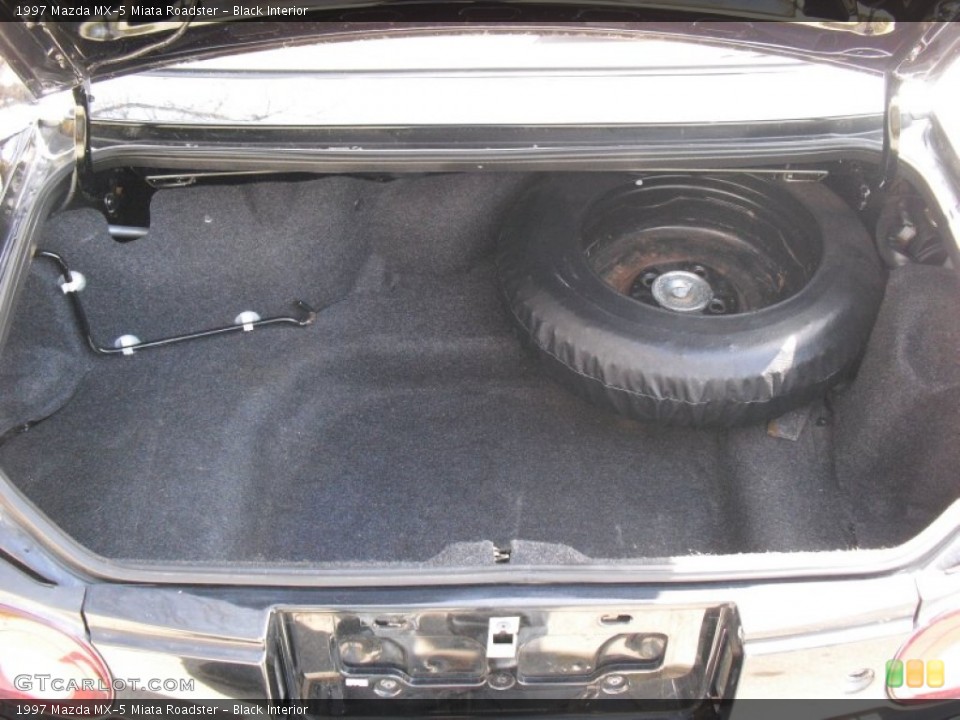 Black 1997 Mazda MX-5 Miata Interiors