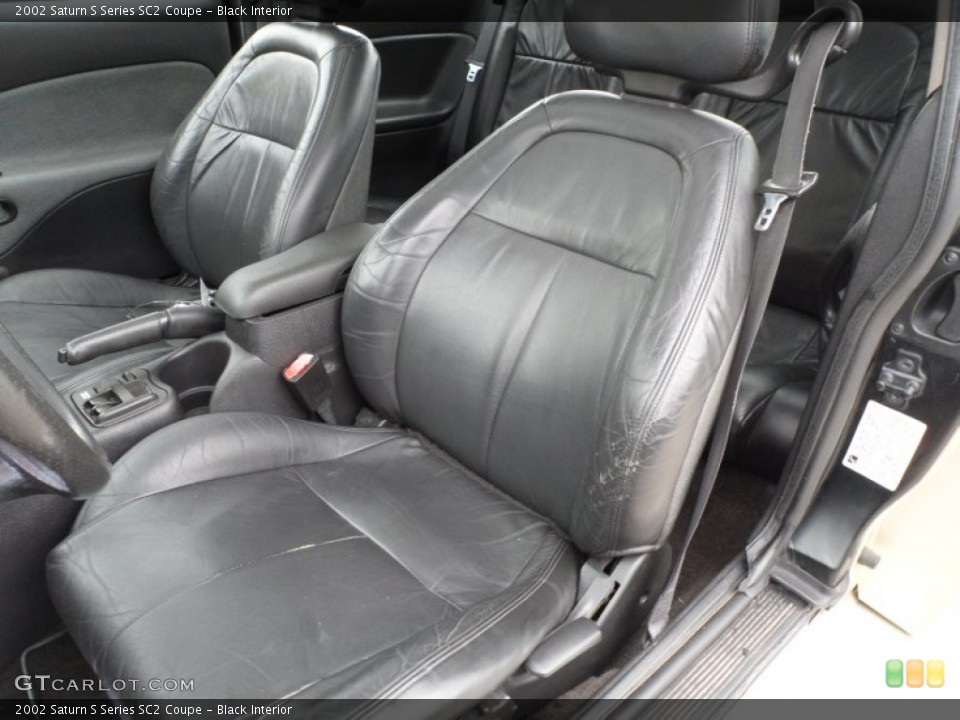 Black Interior Photo for the 2002 Saturn S Series SC2 Coupe #63763629