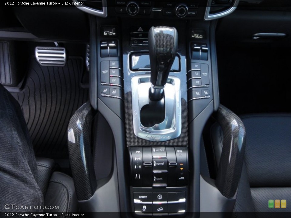 Black Interior Transmission for the 2012 Porsche Cayenne Turbo #63766914