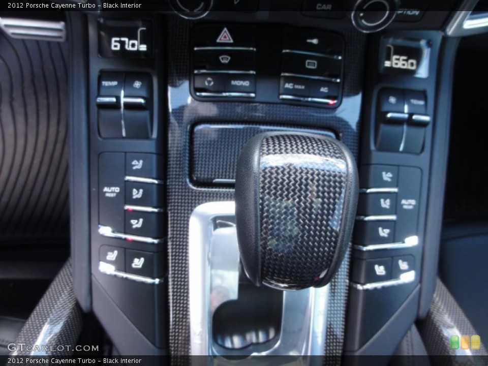Black Interior Transmission for the 2012 Porsche Cayenne Turbo #63766923