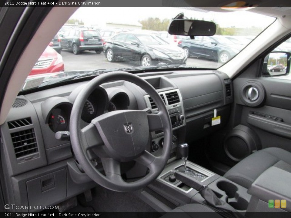Dark Slate Gray Interior Dashboard for the 2011 Dodge Nitro Heat 4x4 #63771777