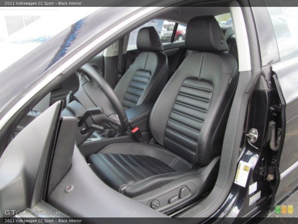 Black Interior Photo for the 2011 Volkswagen CC Sport #63772863