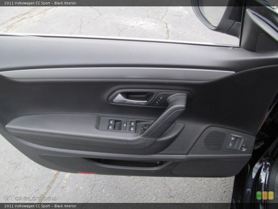 Black Interior Door Panel for the 2011 Volkswagen CC Sport #63772878