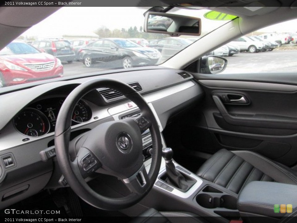 Black Interior Photo for the 2011 Volkswagen CC Sport #63772887