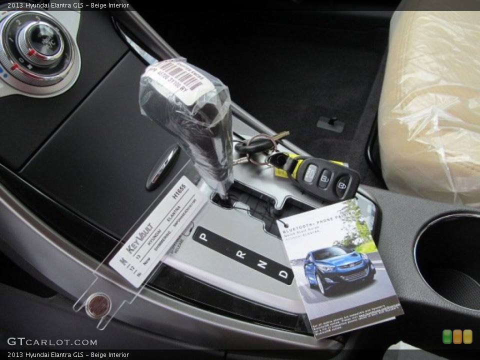 Beige Interior Transmission for the 2013 Hyundai Elantra GLS #63773625