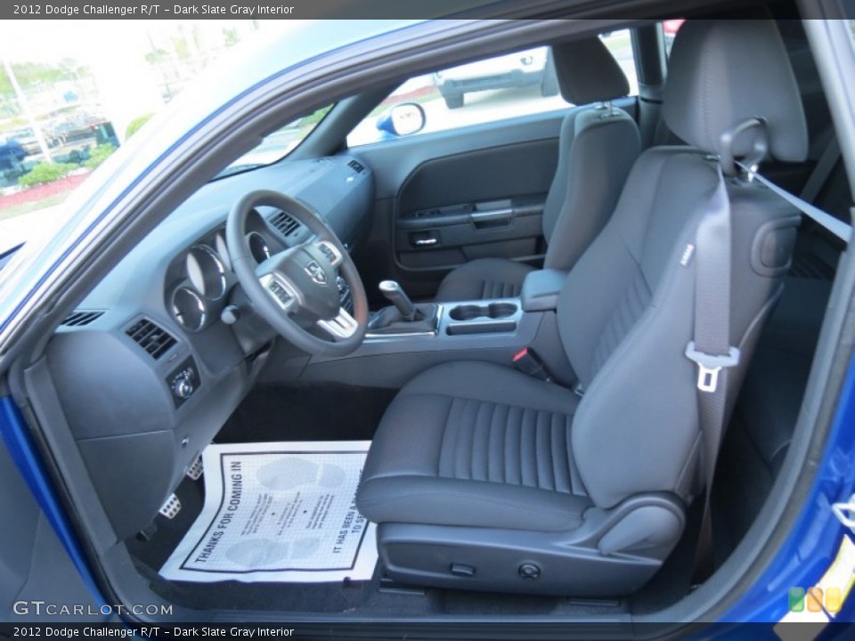 Dark Slate Gray Interior Photo for the 2012 Dodge Challenger R/T #63777474