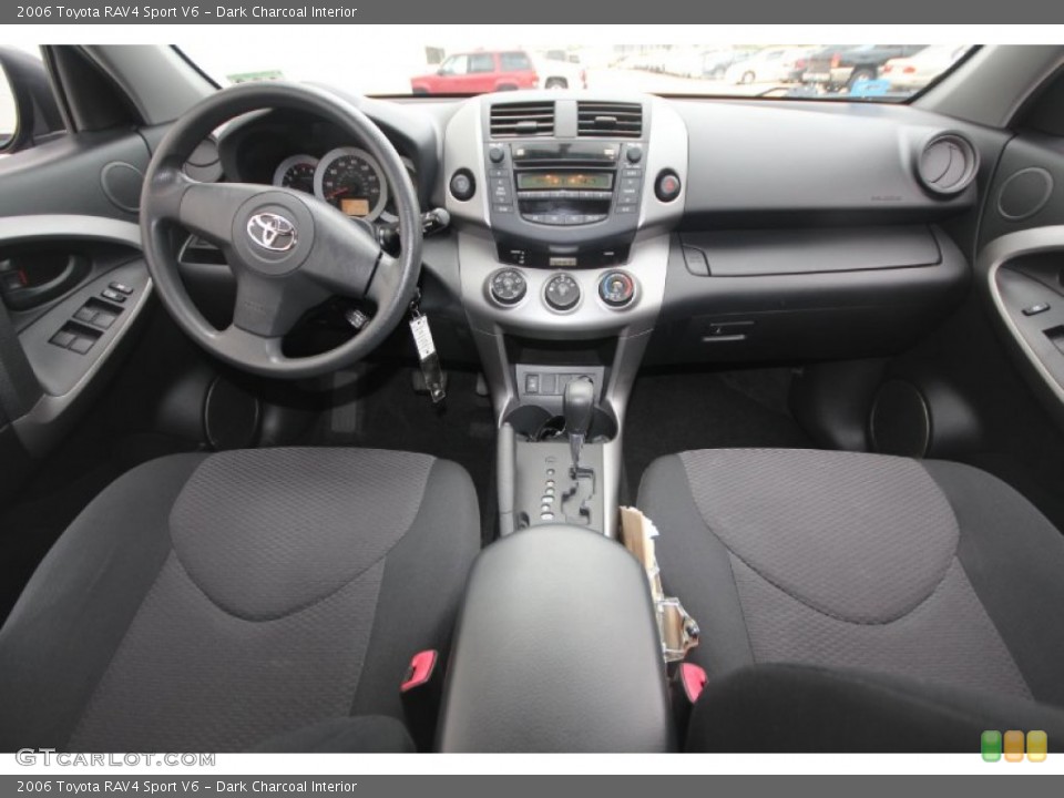 Dark Charcoal Interior Dashboard for the 2006 Toyota RAV4 Sport V6 #63785573