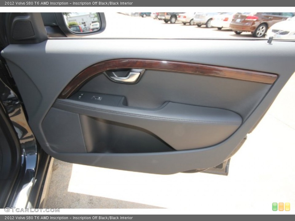 Inscription Off Black/Black Interior Door Panel for the 2012 Volvo S80 T6 AWD Inscription #63787650