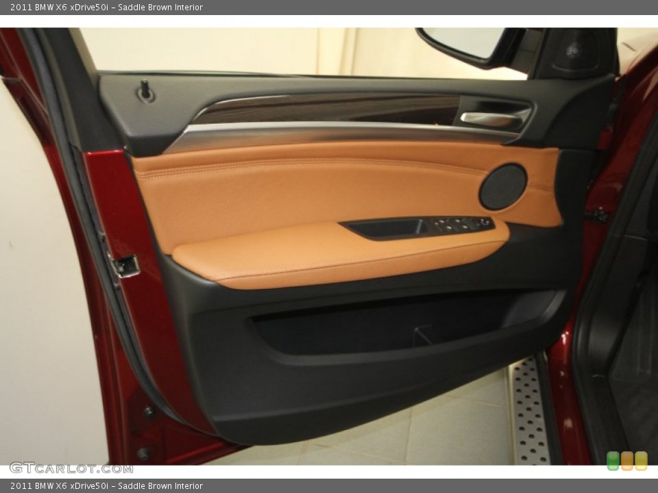 Saddle Brown Interior Door Panel for the 2011 BMW X6 xDrive50i #63788698