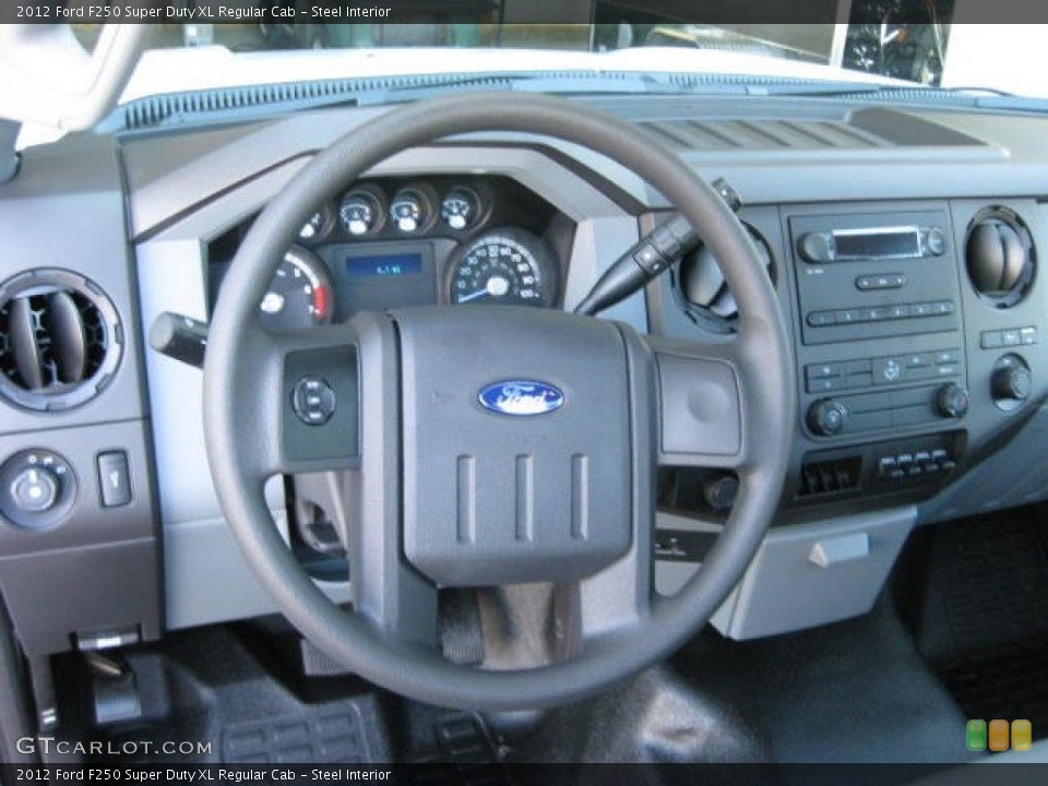 Steel Interior Dashboard for the 2012 Ford F250 Super Duty XL Regular Cab #63796290